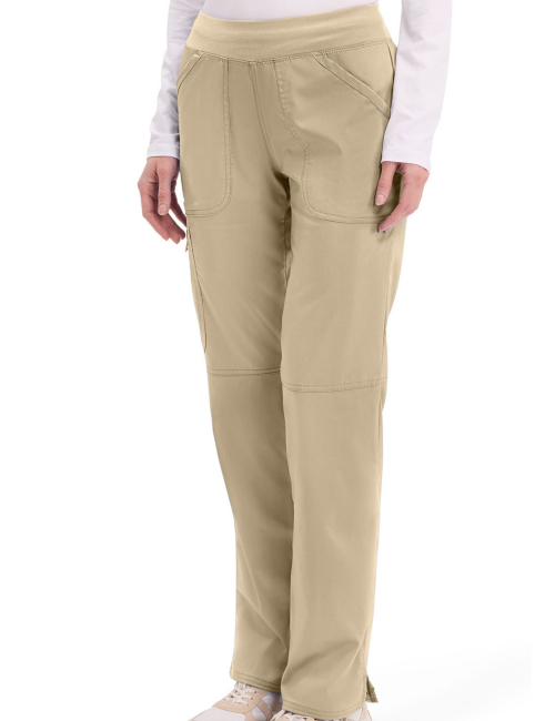 Pantalones médicos elásticos de mujer, Cherokee, Colección "Revolución" (WWE110)