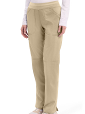 Women Elastic Medical Pants, Cherokee, "Revolution" Collection (WWE110)