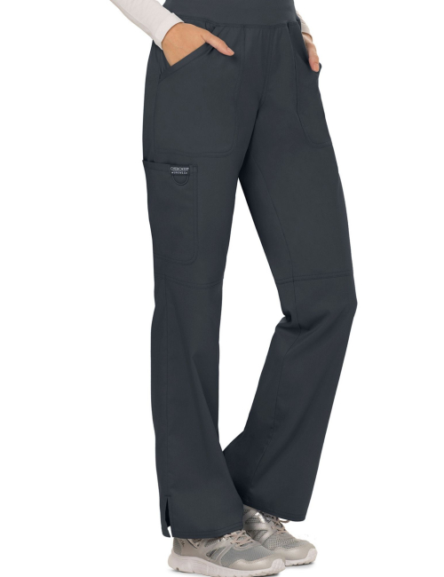 Pantalones médicos elásticos de mujer, Cherokee, Colección "Revolución" (WWE110)