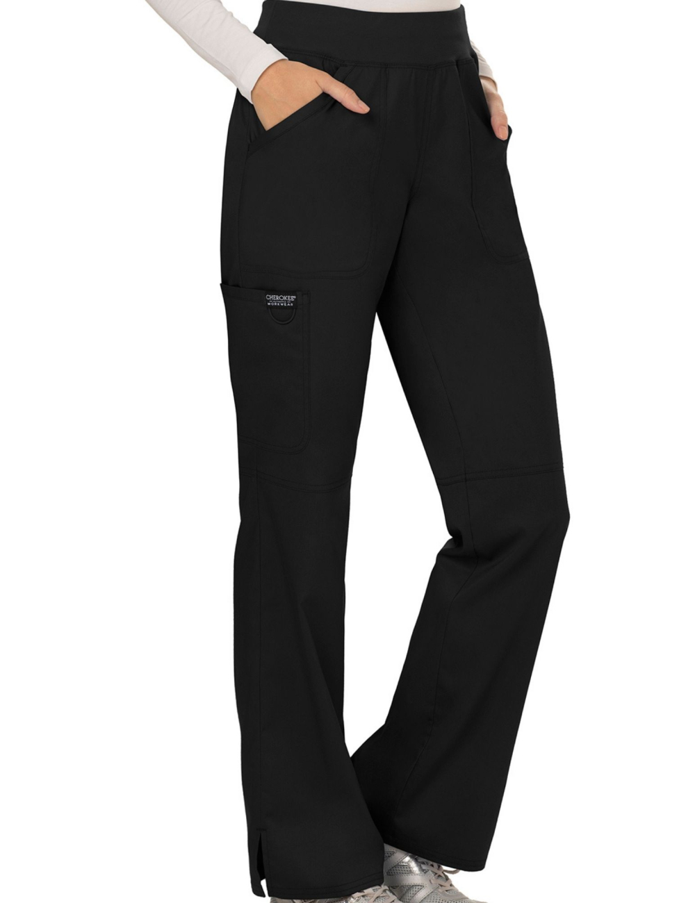 Unisex Elastic Medical Pants, Cherokee, "Revolution" Collection (WWE012)