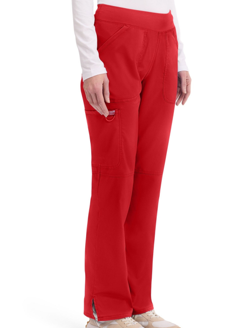 Pantalones médicos elásticos de mujer, Cherokee, Colección "Revolución" (WWE110)