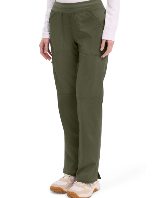 Pantalones médicos elásticos de mujer, Cherokee, Colección "Revolución" (WWE110)