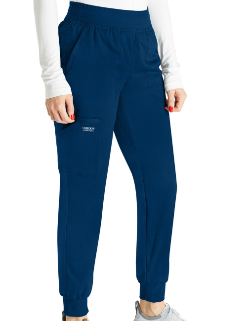 Pantalon médical femme, jogger, taille mi-haute, Chezrokee "REVOLUTION" (wwe115)