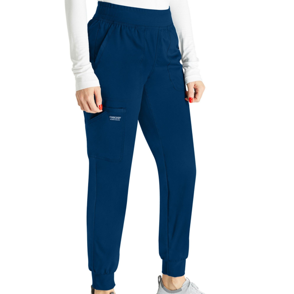 Pantalon médical femme, jogger, taille mi-haute, Chezrokee "REVOLUTION" (wwe115)