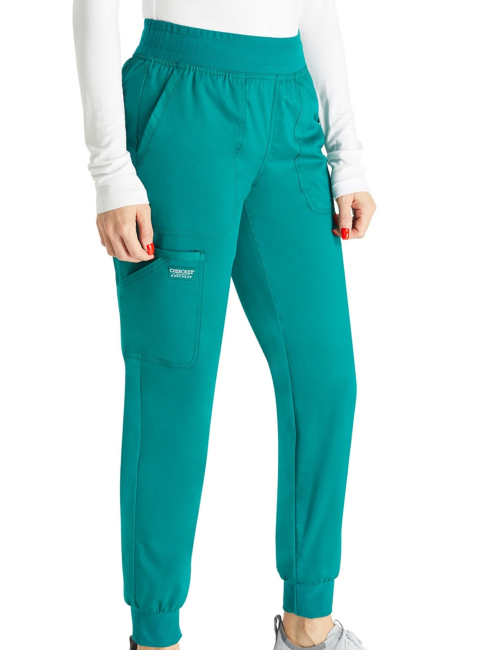 Pantalon médical femme, jogger, taille mi-haute, Chezrokee "REVOLUTION" (wwe115)