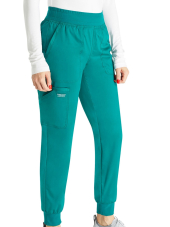 Pantalon médical femme, jogger, taille mi-haute, Chezrokee "REVOLUTION" (wwe115)