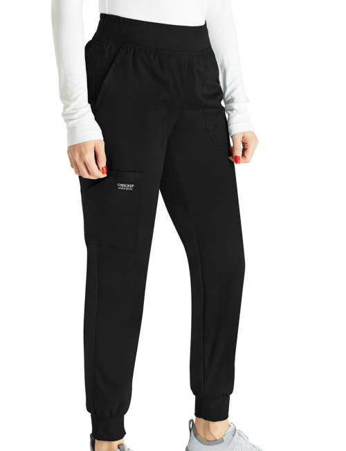Pantalon médical femme, jogger, taille mi-haute, Chezrokee "REVOLUTION" (wwe115)