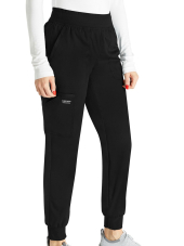 Pantalon médical femme, jogger, taille mi-haute, Chezrokee "REVOLUTION" (wwe115)