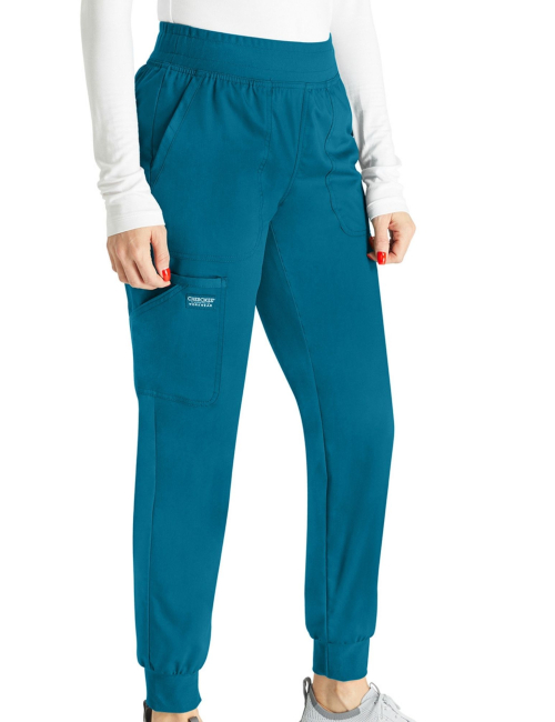 Pantalon médical femme, jogger, taille mi-haute, Chezrokee "REVOLUTION" (wwe115)