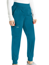 Pantalon médical femme, jogger, taille mi-haute, Chezrokee "REVOLUTION" (wwe115)