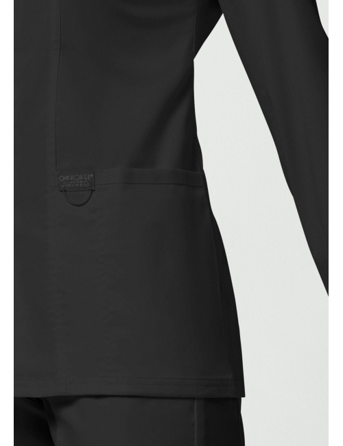Veste femme avec bouton-pression à l'avant, Cherokee "Revolution" (WWE310)