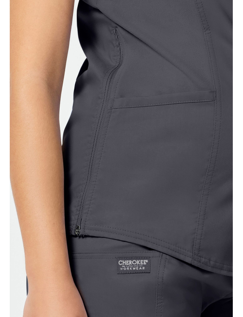 Bata médica de maternidad, colección Cherokee Revolution (WW688)