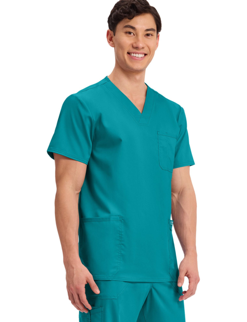 Blouse médicale homme 3 poches, col V - Cherokee Revolution (WWE670)
