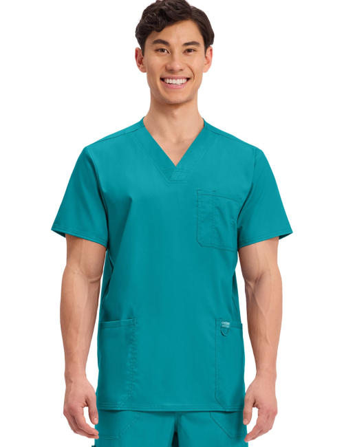 Blouse médicale homme 3 poches, col V - Cherokee Revolution (WWE670)