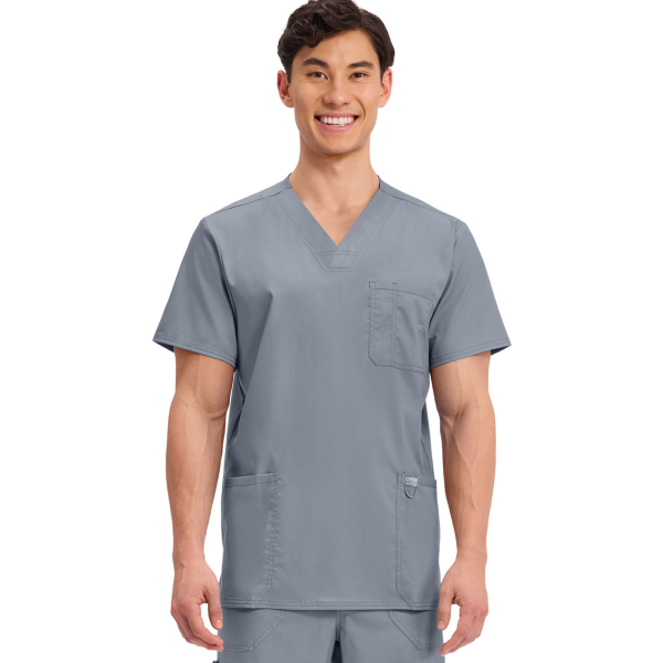 Blouse médicale homme 3 poches, col V - Cherokee Revolution (WWE670)