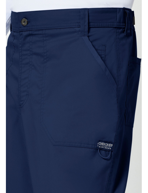 Unisex Elastic Medical Pants, Cherokee, "Revolution" Collection (WWE140)