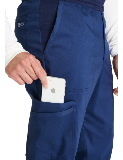 Pantalon médical jogger, homme, taille mi-haute (WWE251)