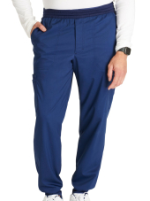 Pantalon médical jogger, homme, taille mi-haute (WWE251)