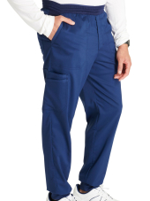 Pantalon médical jogger, homme, taille mi-haute (WWE251)