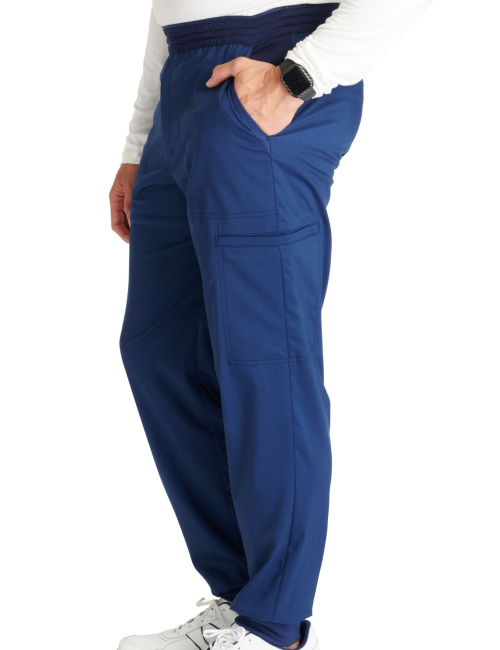 Pantalon médical jogger, homme, taille mi-haute (WWE251)