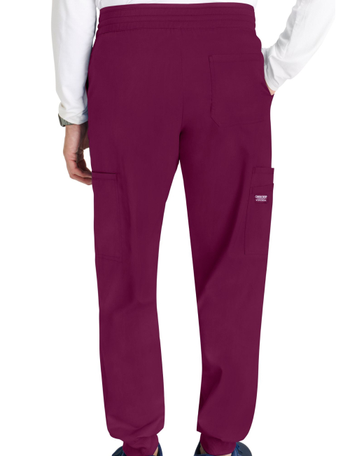 Pantalon médical jogger, homme, taille mi-haute (WWE251)
