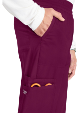 Pantalon médical jogger, homme, taille mi-haute (WWE251)