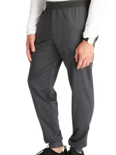 Pantalon médical jogger, homme, taille mi-haute (WWE251)