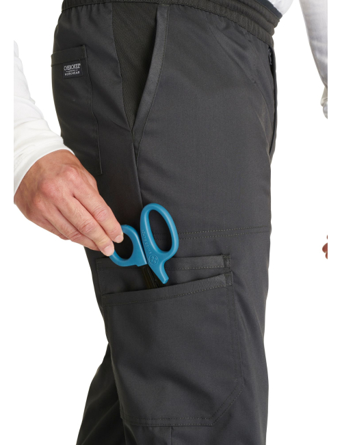 Pantalon médical jogger, homme, taille mi-haute (WWE251)