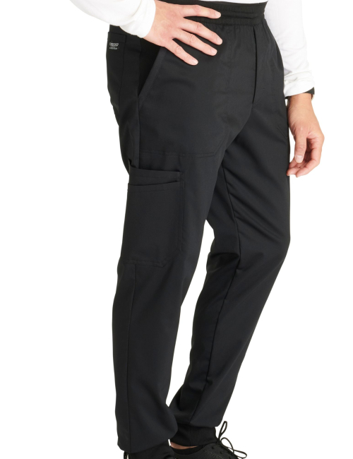 Pantalon médical jogger, homme, taille mi-haute (WWE251)