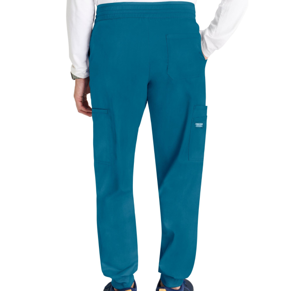 Pantalon médical jogger, homme, taille mi-haute (WWE251)