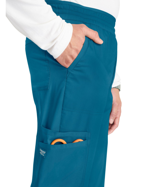 Pantalon médical jogger, homme, taille mi-haute (WWE251)