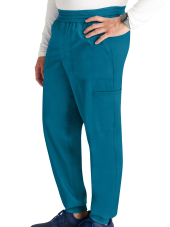 Pantalon médical jogger, homme, taille mi-haute (WWE251)
