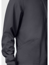 Veste médicale homme avec fermeture éclair à l'avant (WWE320)