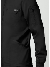 Veste médicale homme avec fermeture éclair à l'avant (WWE320)