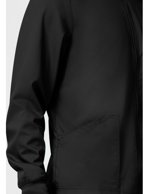 Veste médicale homme avec fermeture éclair à l'avant (WWE320)