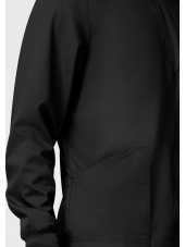 Veste médicale homme avec fermeture éclair à l'avant (WWE320)