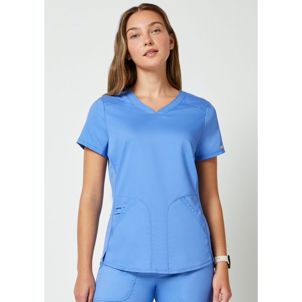 Blouse médicale Femme, Cherokee "Revolution", 2 poches (WWE601)