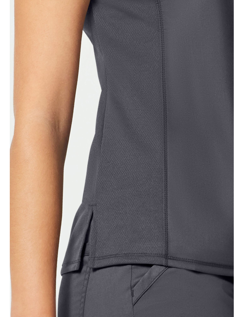 Bata médica de mujer, cuello de polo, Cherokee, colección "Revolución" (WW698)