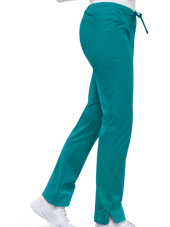 Pantalon médical Femme, taille mi-haute, cordon Cherokee "Core Stretch", 3 poches (WWE4203)