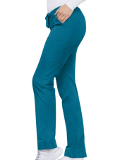 Pantalon médical Femme, taille mi-haute, cordon Cherokee "Core Stretch", 3 poches (WWE4203)