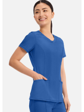 Women's Antimicrobial Medical Gown Round Neck, Cherokee, "Infinity" Collection (2624A)