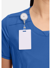 Women's Antimicrobial Medical Gown Round Neck, Cherokee, "Infinity" Collection (2624A)