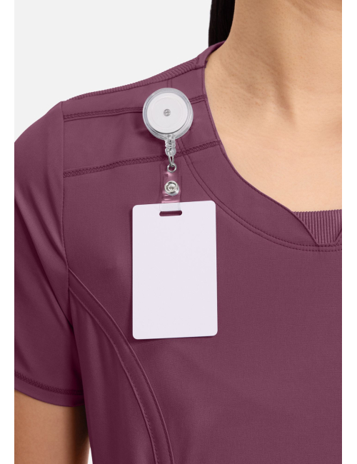 Women's Antimicrobial Medical Gown Round Neck, Cherokee, "Infinity" Collection (2624A)