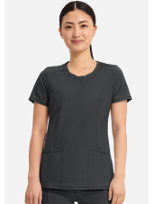 Women's Antimicrobial Medical Gown Round Neck, Cherokee, "Infinity" Collection (2624A)