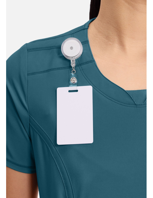 Women's Antimicrobial Medical Gown Round Neck, Cherokee, "Infinity" Collection (2624A)