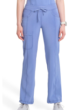 Pantalones elásticos médicos antimicrobianos para mujeres, Cherokee, Colección "Infinity" (1123A)