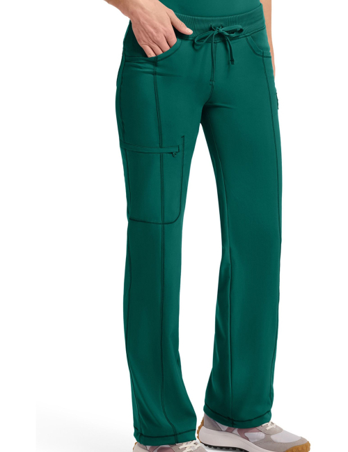 Pantalones elásticos médicos antimicrobianos para mujeres, Cherokee, Colección "Infinity" (1123A)