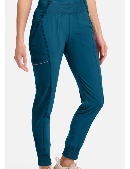 Pantalon médical jogger Femme, Cherokee "Infinity", taille mi-haute (CKE110A)