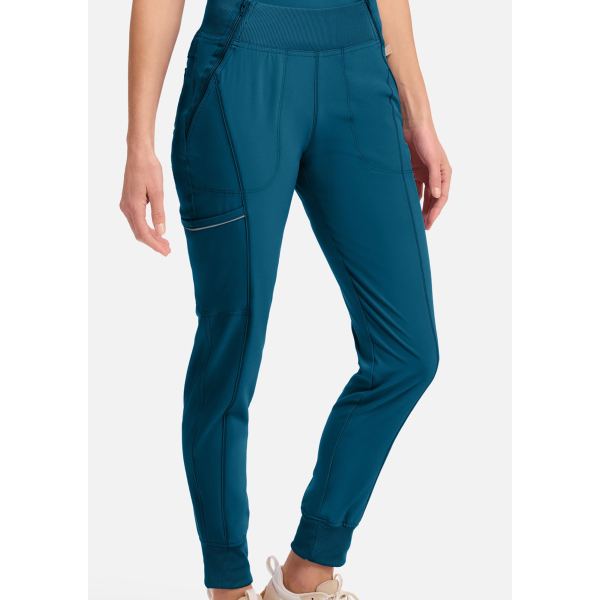 Pantalones elásticos médicos antimicrobianos para mujeres, Cherokee, Colección "Infinity" (1124A)