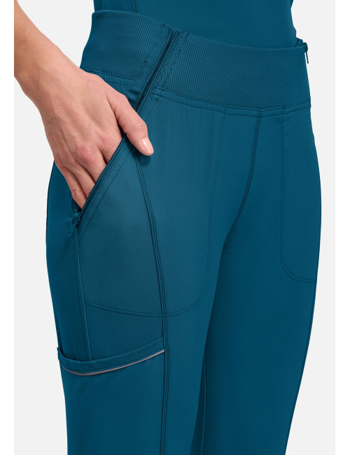Pantalon médical jogger Femme, Cherokee "Infinity", taille mi-haute (CKE110A)